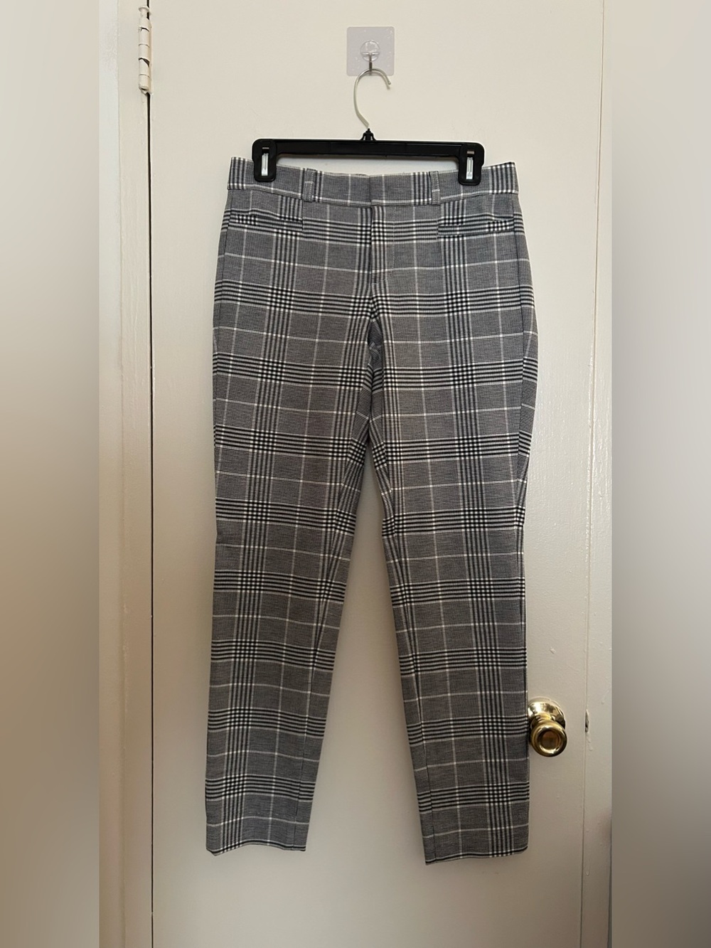 Banana Republic Sloan Slim Gingham Ankle Pant